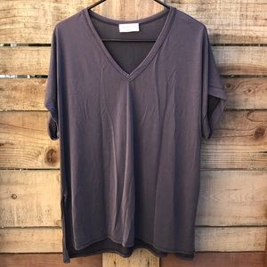 Lavender Field Oversized Top